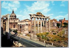 Roman Forum also Known as Forum Romanum - Rome Italy (6"x4") Postcard 8460