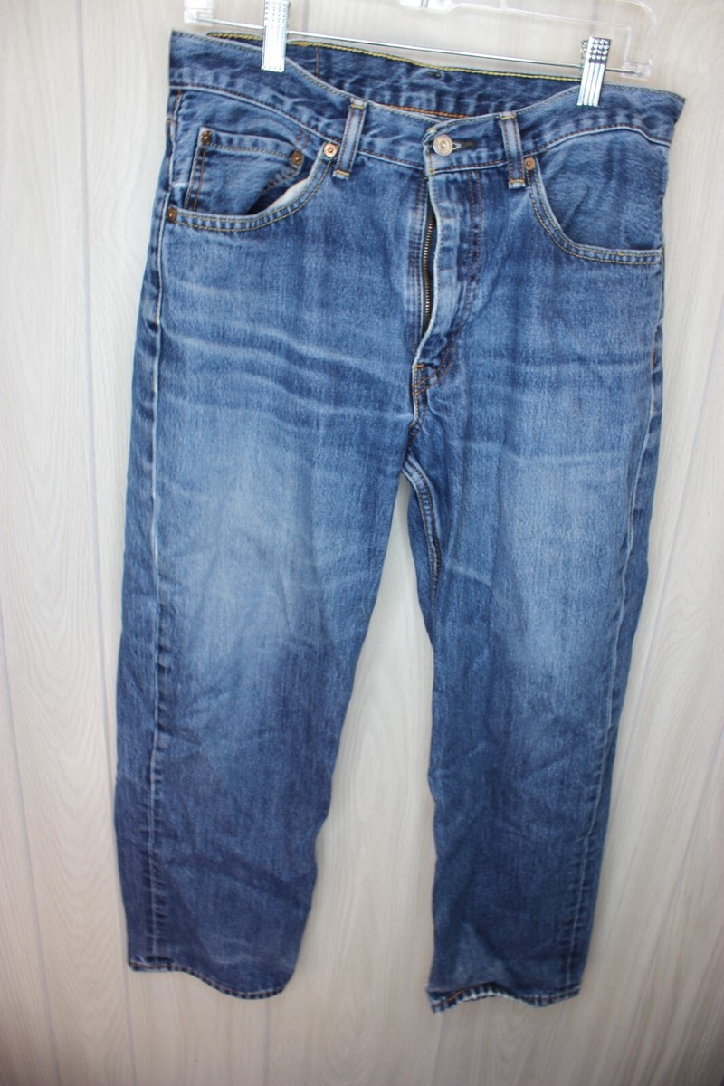 Vintage 90s Levi's 550 BlUE Jeans Mens 32x29 USA Denim | eBay