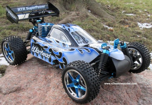 RC Nitro Car / Buggy HSP WARHEAD 2 Speed 3.0cc 2.4G 1/10 RACE - Bild 9 von 13