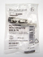 Hirschmann Female 8-Pin DIN Connector / MAK 80SN