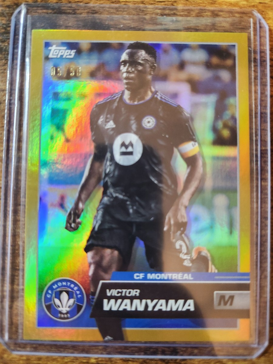 2023 Topps MLS Victor Wanyama Gold Foil Rookie RC 5/50 #5 CF