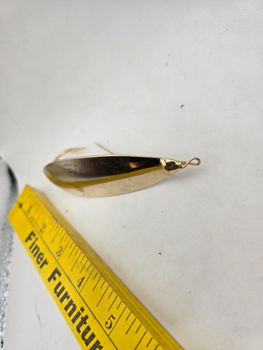 Johnson’s Silver Minnow 4 Inch Spoon Gold - Picture 2 of 5