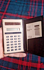 VINTAGE Sears Solar Calculator 329.58039, w/ Cover  Instructions WORKS