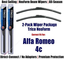 2pk Super-Premium NeoForm Wipers fit 2020 Alfa Romeo 4C - 162213x2