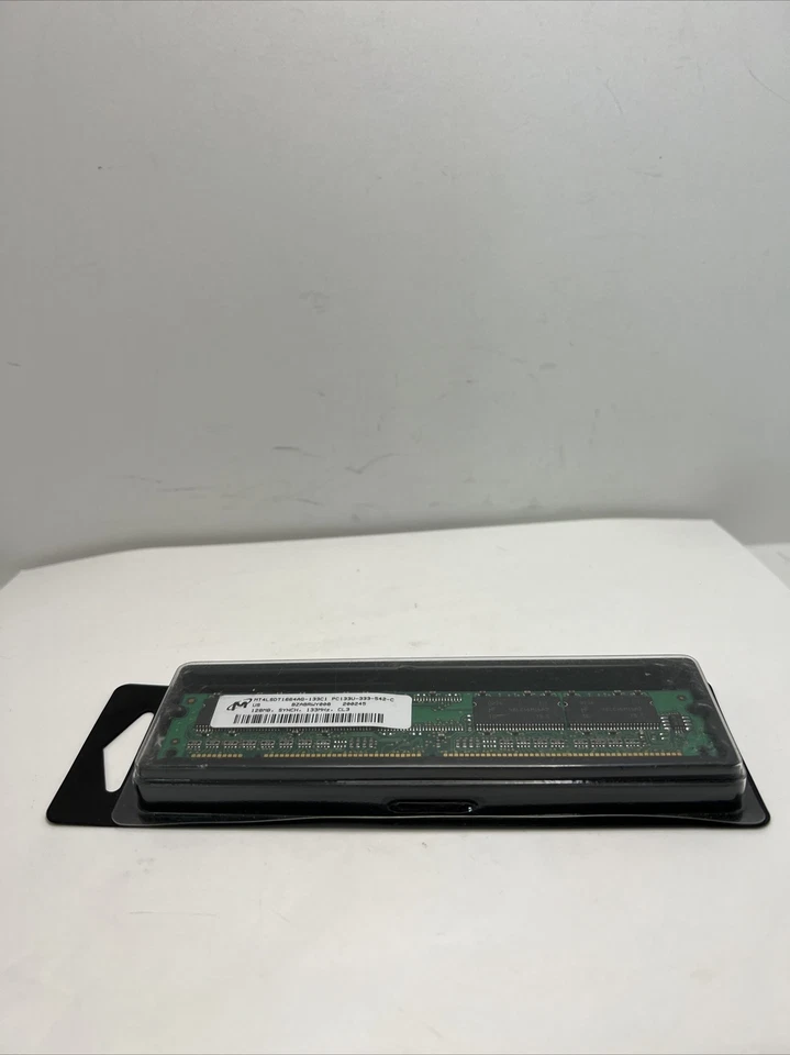 MICRON 128MB SDRAM PC133 CL3 DIMM NON-ECC MT4LSDT1664AG-133C1 PC133U-333-542-C - Image 2 of 4