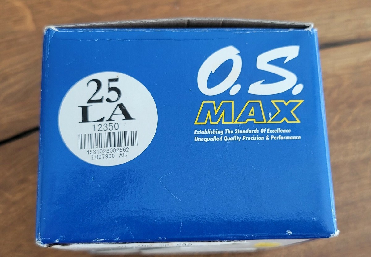 O.S. ENGINE MAX-25LA エンジン 12352 O.S. ENGINE MAX-25LA エンジン 12352 OS MAX-25LA SILVER