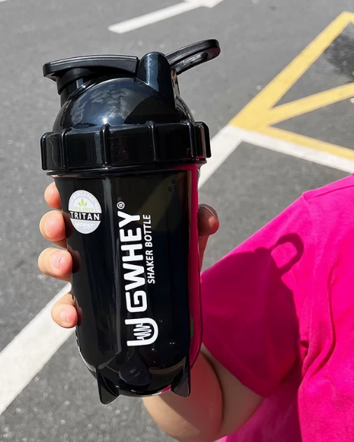 Shakesphere Style GWHEY Protein Shaker Bottle, 650ML Water Bottle Pre Workout