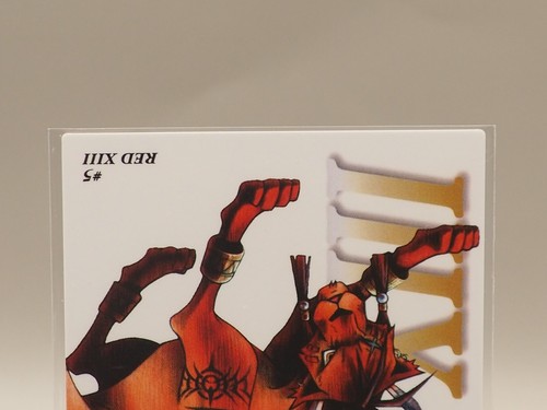 Red XIII Final Fantasy 7 VII Trading Card Carddass Masters 5 Japan ZB115 - Picture 3 of 6