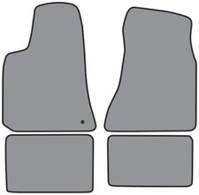 Mats Compatible W 2006-2010 Dodge Charger Floor Mat 4pc Cutpile - Pick Color