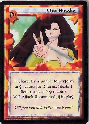 Ani-Mayhem CCG Miss Hinako - Set Zero