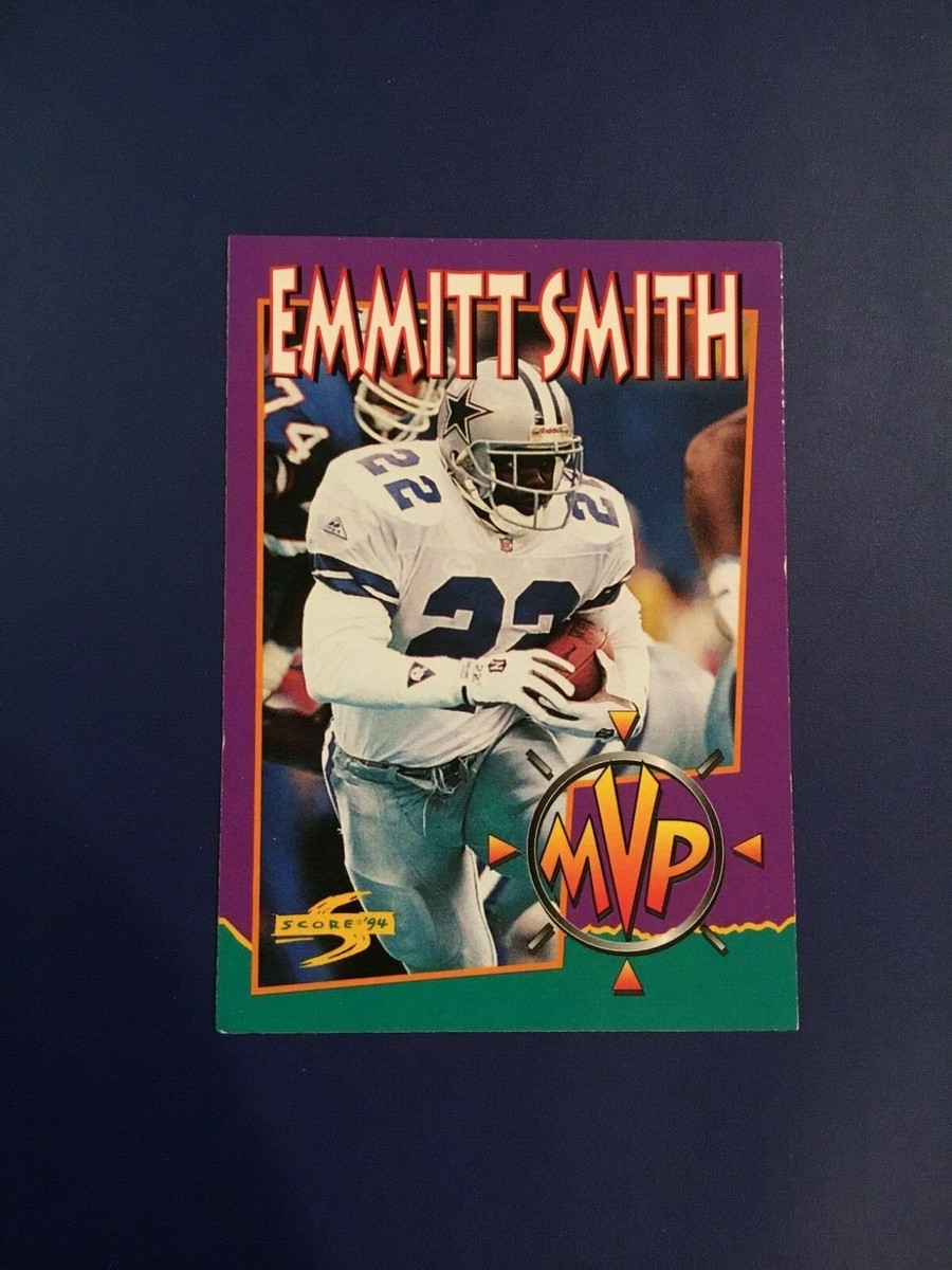 1994 Score #330 EMMITT SMITH MVP Dallas Cowboys Great Card