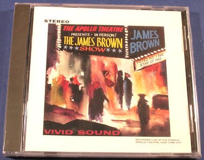 JAMES BROWN Live at the Apollo 1962 CD BRAND NEW Sealed BMG Club 1990 OOP