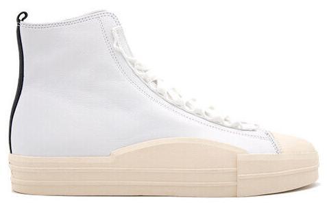 NEW Y-3 ADIDAS YOHJI YAMAMOTO YUBEN WHITE MID LEATHER  display picture 3