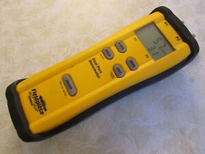 Fieldpiece Instruments Dual Port Manometer in Yellow Fieldpiece Instruments Dual Port Manometer in Yellow