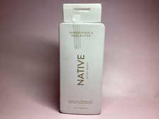 Native Body Wash for Men Women - Sandalwood Shea Butter - Sulfate Free - 18
