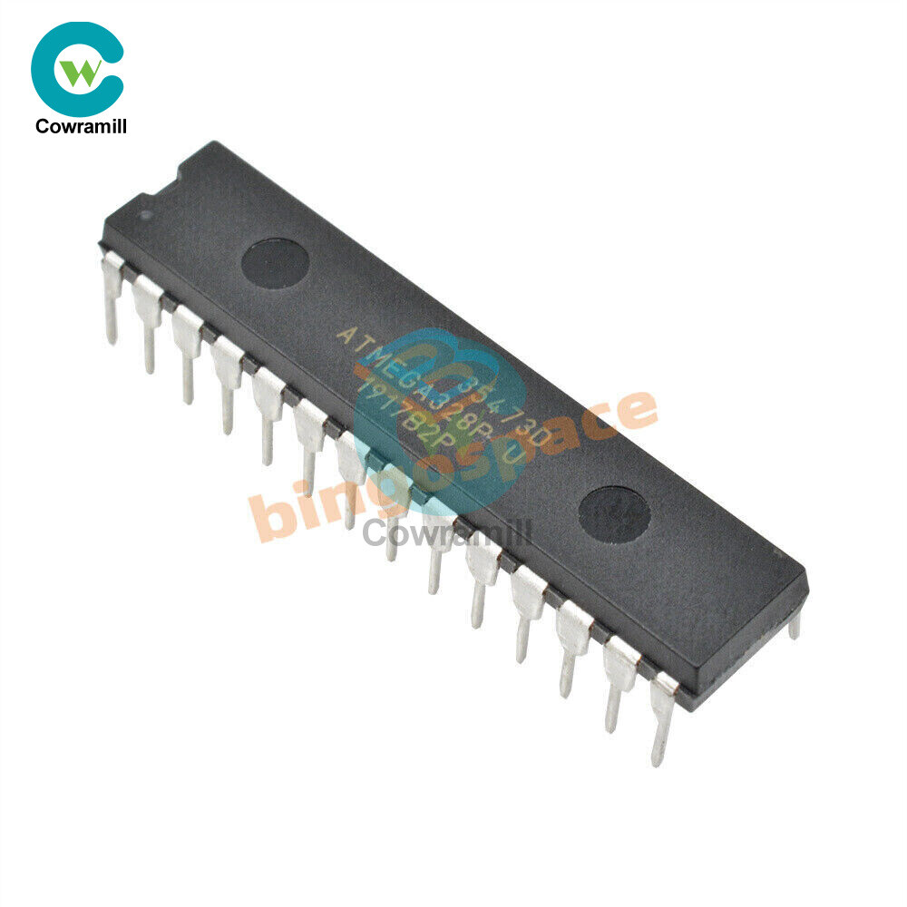 5x ATMEGA328P-PU MCU – Mit Bootloader, DIP28, Soc Produktbild-Vorschau 3