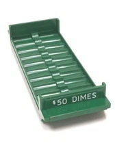 Coin Tray-Dimes-$50.00 212-0810-02 NOS