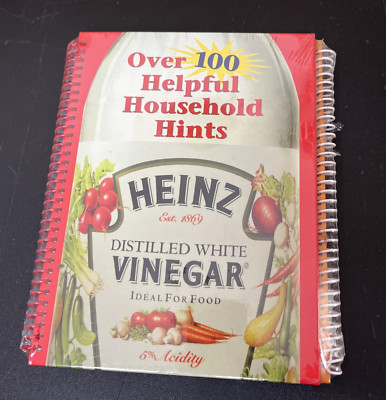 Over 100 Helpful Household Hints Book Lot 3 Piece Vinegar Baking Soda Salt