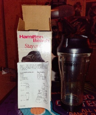 Stay or Go Blender Travel Cup Hamilton Beach New With Box