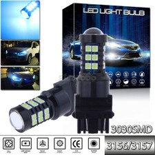 3030smd 3157 4114 4157 8000k Ice Blue Led Drl Driving Daytime Running Light Bulb