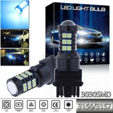 3030SMD 3157 4114 4157 8000K Ice Blue LED DRL Driving Daytime Running Light Bulb