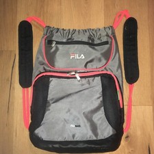 Borsa Fila Filatech Exovent - coulisse - zaino palestra sportivo HD Slvr arancione nero