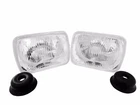 2X EU FRONT HEADLIGHTS Fits Jeep Cherokee XJ 1984-2001 HEADLIGHT