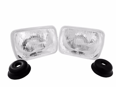 2X EU SCHEINWERFER VORNE Passend für Jeep Cherokee XJ 1984-2001 HEADLIGHT