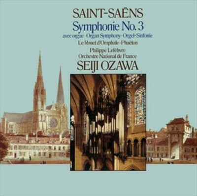 Seiji Ozawa Saint-Saëns Symphony No. 3 Organ SACD Hybrid TOWER RECORDS Pre-order