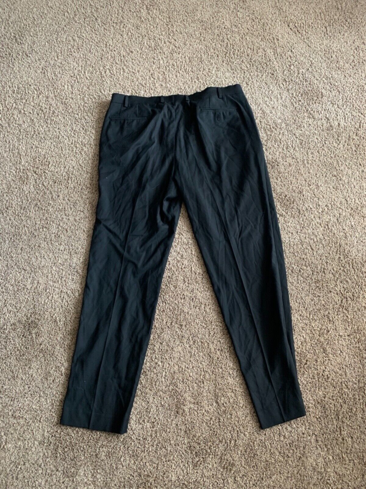 Ralph Lauren Mens 40x32 CA-01129 RN-90736 Black Dress pants | eBay