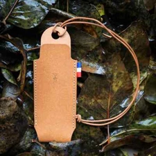 Opinel Leather Sheath for Tradition No.06/07/08, Made in France