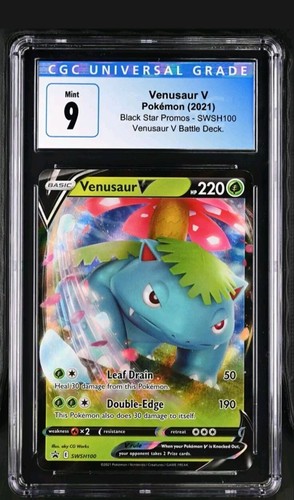 Venusaur V graded CGC 9 for sale on eBay