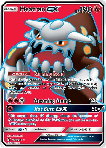 Heatran GX 216/236 Sm-Unified Minds