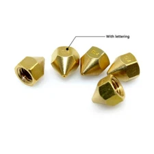 5X Nozzle Fit for  TierTime UP 3D printer accessories with 1.75/0.4mm Copper