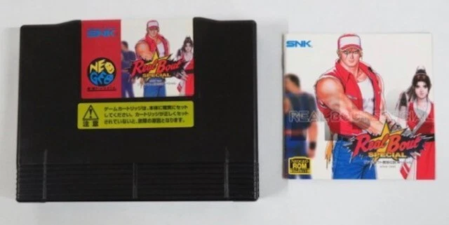Neo Geo AES Real Bout Fatal Fury Special Japanese Version Box with Manual F/S - Image 4 of 4
