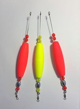 3 Bayou Slammer Cigar Popping Corks 3" Cigar, Redfish, Speckled Trout, 1/4 oz.