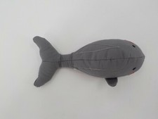 SMALL STUFFED ANIMAL GREY WHALE GIFT TOY ALL OCCASION NWOT