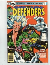 The Defenders #38 Nebulon App, Exiles In Oblivion! (Marvel Comics 1976) VF
