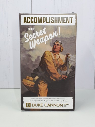 Duke Cannon Big A** Brick Of Soap - Smells Like Accomplishment Bar Soap 10oz - Picture 2 of 5