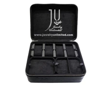 Jewelry Unlimited  Travel Leather Medium Jewelry Organizer