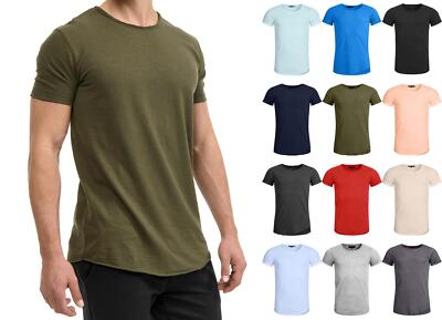 Indicode Herren T-Shirt Willbur-Herrenshirt Sommershirt Rundhalsausschnitt Shirt