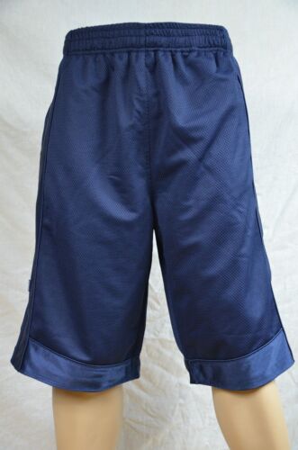PROCLUB MESH SHORT PANTS NAVY BLUE GYM HEAVY WEIGHT BASKETBALL MENS JERSEY S-7XL - Picture 1 of 1