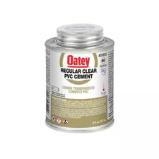 8 oz. Regular Clear PVC Cement