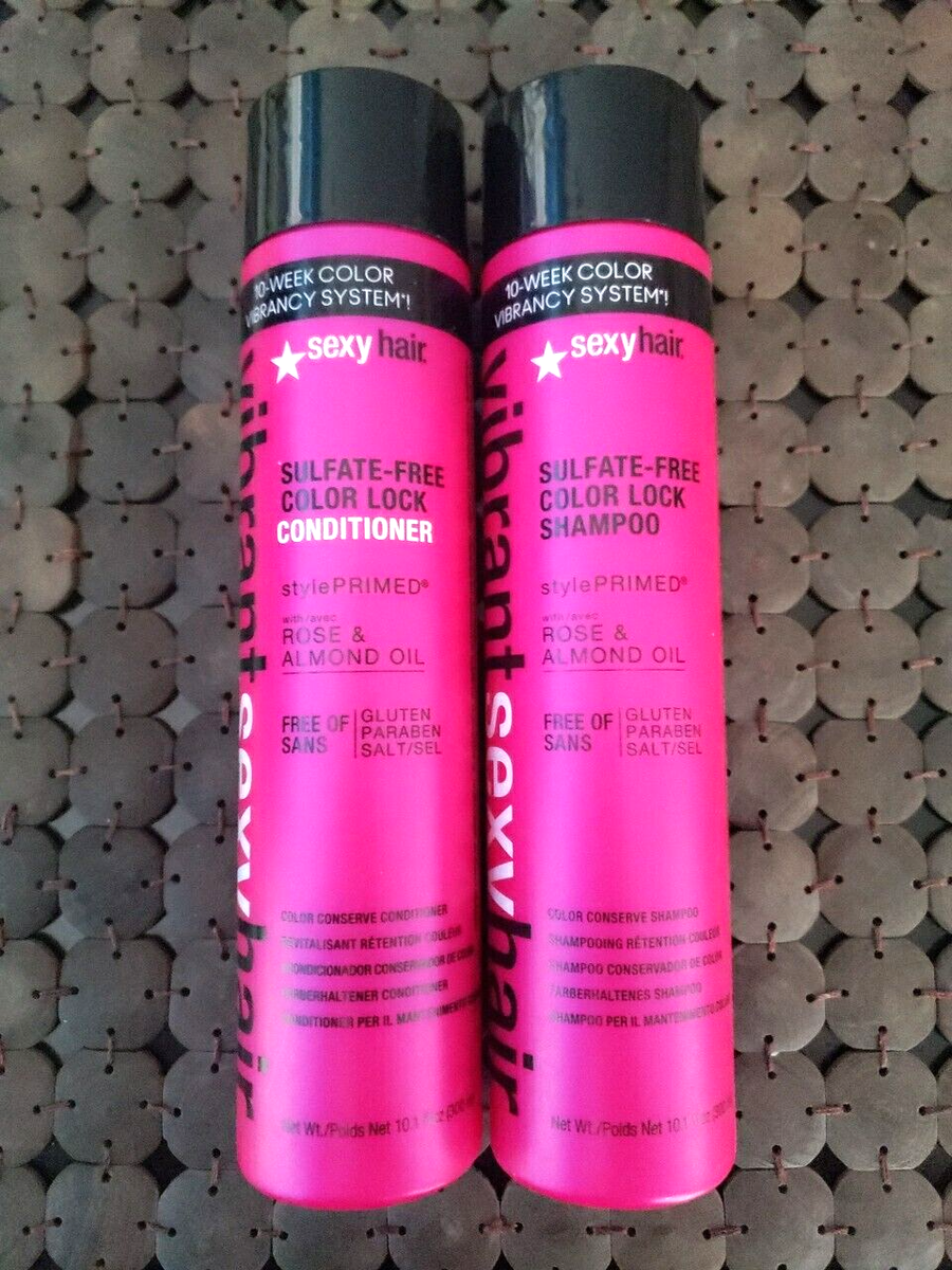 VIBRANT SEXY HAIR SULFATE-FREE COLOR-LOCK SHAMPOO & CONDITIONER