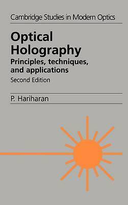 Optical Holography Principles, Techniques and Applications Hariharan Hardback 2e