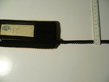 ELASTICO MORBIDO PIZZO NERO 20 MT X INTIMO BORDO SLIP SPALLINE MAGLIETTA H 1 CM