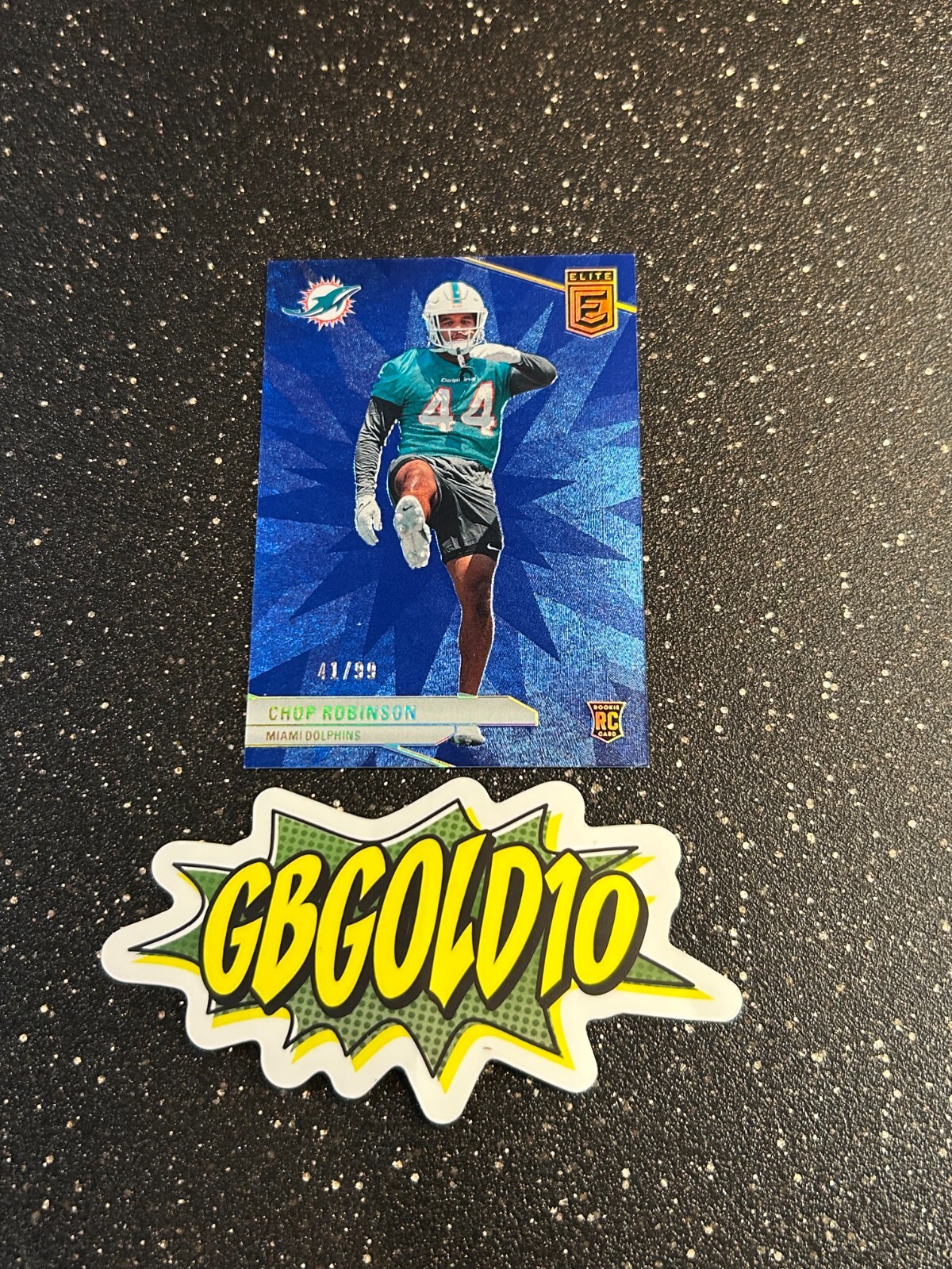 2024 Panini Donruss Elite - Rookies Chop Robinson #140 Blue /99 RC