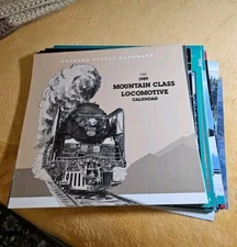 OSH Train Calendar Lot (15) Various 1989 - 2009 *Read*