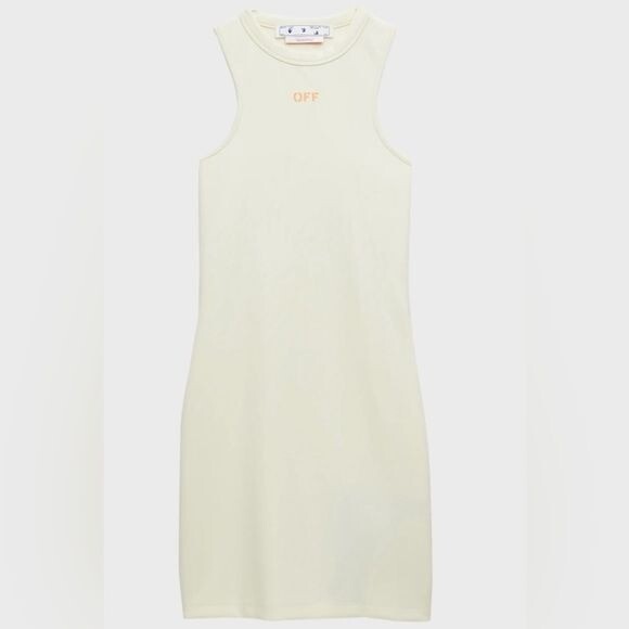 FILA Mini abito da canottaggio bianco sporco elegante