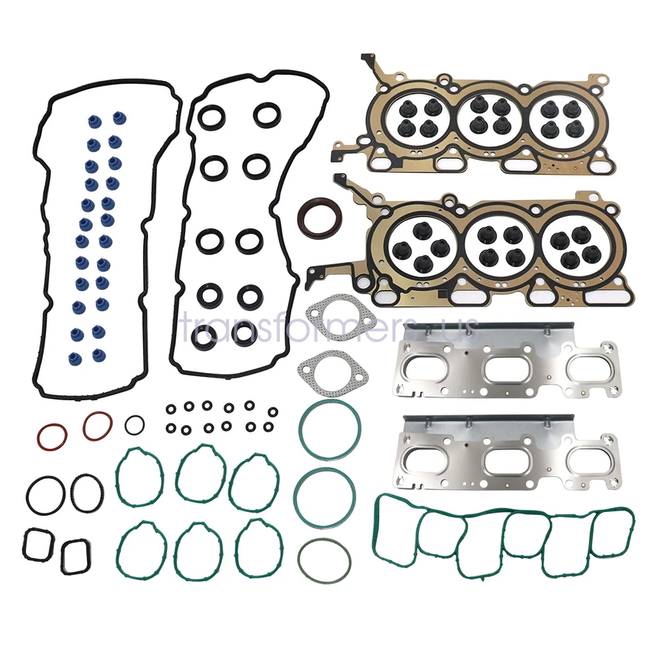 Head Gasket Set Fits For 2011-2019 Ford Edge Explorer Flex Taurus 3.5L V6 DOHC - Image 2 of 4